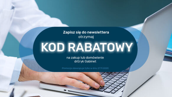 Promocja w drEryk Gabinet - banner informacyjny