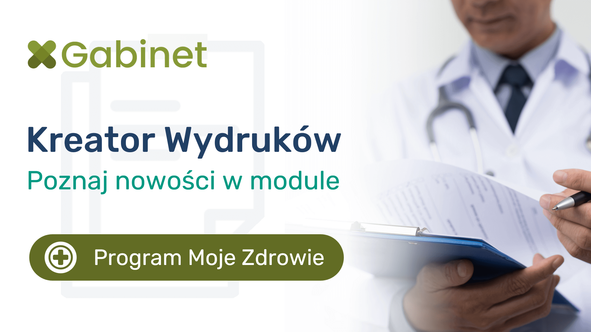 Moduł Kreator Wydruków w drEryk Gabinet